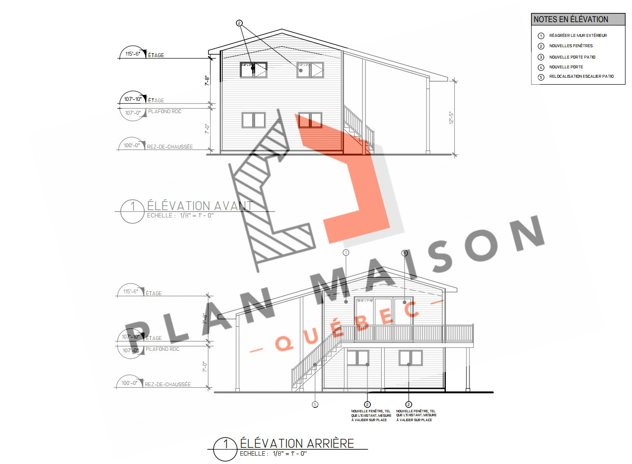 Terrace extension | Plan Maison Québec
